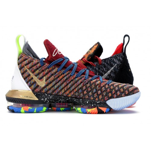 Кроссы Nike LeBron 16 What The 1 Thru 5 - мужская сетка размеров