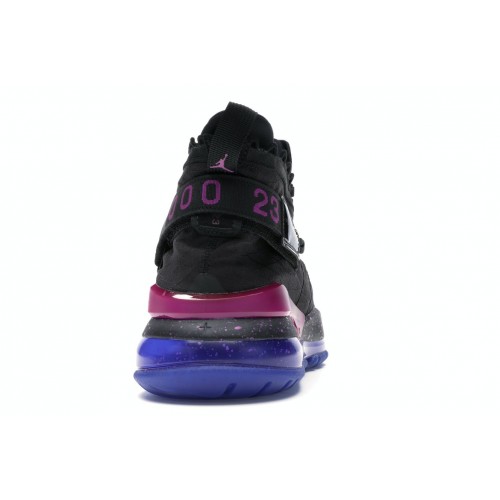 Кроссы Jordan Proto Max 720 Black Racer Blue Hyper Violet - мужская сетка размеров