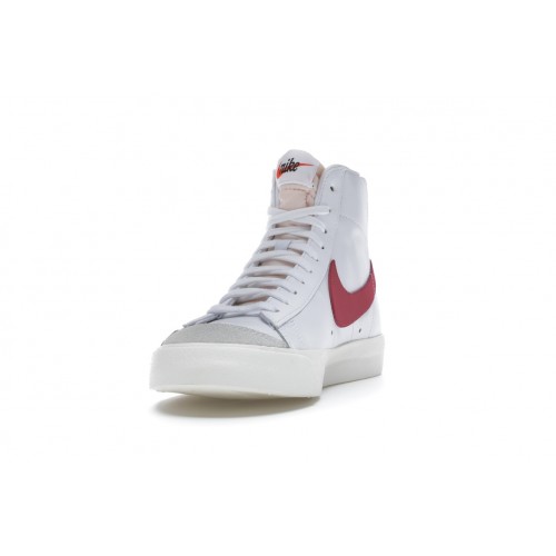 Кроссы Nike Blazer Mid 77 Brick Red - мужская сетка размеров