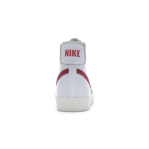 Кроссы Nike Blazer Mid 77 Brick Red - мужская сетка размеров