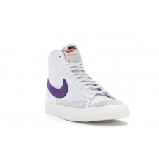Мужские кроссовки Nike Blazer Mid 77 Vintage White Voltage Purple