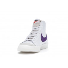 Мужские кроссовки Nike Blazer Mid 77 Vintage White Voltage Purple