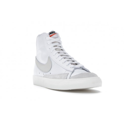 Кроссы Nike Blazer Mid 77 Vintage White - мужская сетка размеров