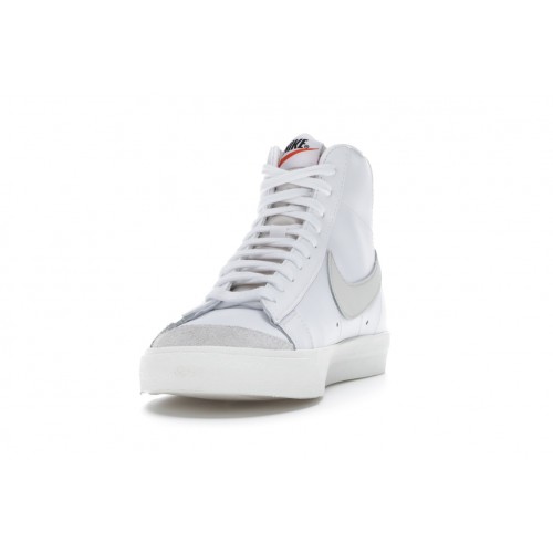 Кроссы Nike Blazer Mid 77 Vintage White - мужская сетка размеров