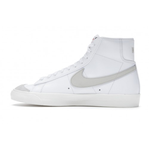 Кроссы Nike Blazer Mid 77 Vintage White - мужская сетка размеров