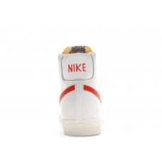 Кроссовки Nike Blazer Mid 77 Vintage White Mantra Orange