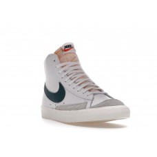 Кроссовки Nike Blazer Mid 77 Vintage White Dark Teal Green