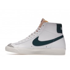 Кроссовки Nike Blazer Mid 77 Vintage White Dark Teal Green