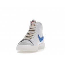 Кроссовки Nike Blazer Mid 77 Vintage White Light Photo Blue Black Sail