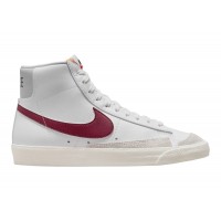 Кроссовки Nike Blazer Mid 77 Vintage White Dark Beetroot Grey Fog Black