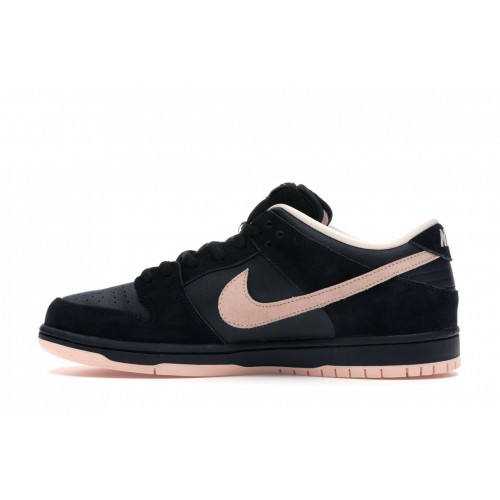 Кроссы Nike SB Dunk Low Black Washed Coral - мужская сетка размеров