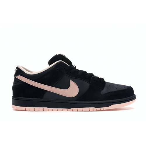 Кроссы Nike SB Dunk Low Black Washed Coral - мужская сетка размеров
