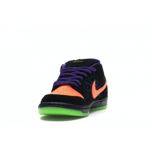 Кроссы Nike SB Dunk Low Night of Mischief Halloween - мужская сетка размеров