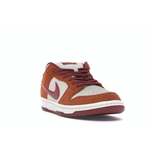 Кроссы Nike SB Dunk Low Pro Dark Russet Cedar - мужская сетка размеров