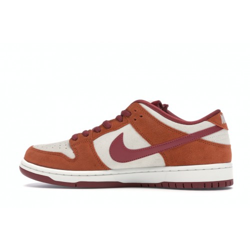 Кроссы Nike SB Dunk Low Pro Dark Russet Cedar - мужская сетка размеров