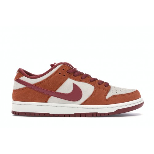 Кроссы Nike SB Dunk Low Pro Dark Russet Cedar - мужская сетка размеров