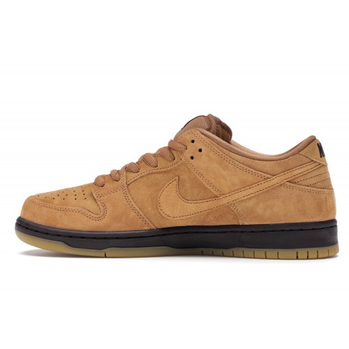 Кроссы Nike SB Dunk Low Wheat (2021/2023) - мужская сетка размеров