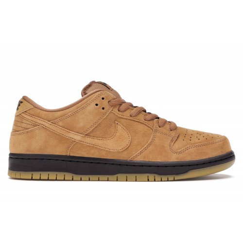 Кроссы Nike SB Dunk Low Wheat (2021/2023) - мужская сетка размеров