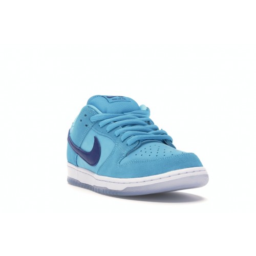 Кроссы Nike SB Dunk Low Pro Blue Fury - мужская сетка размеров