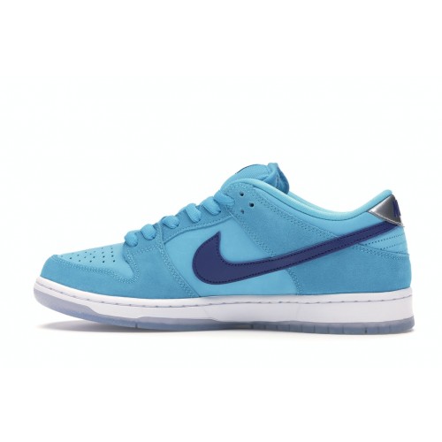 Кроссы Nike SB Dunk Low Pro Blue Fury - мужская сетка размеров