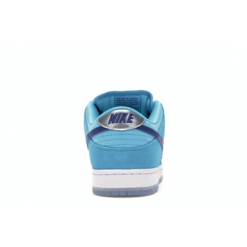 Кроссы Nike SB Dunk Low Pro Blue Fury - мужская сетка размеров