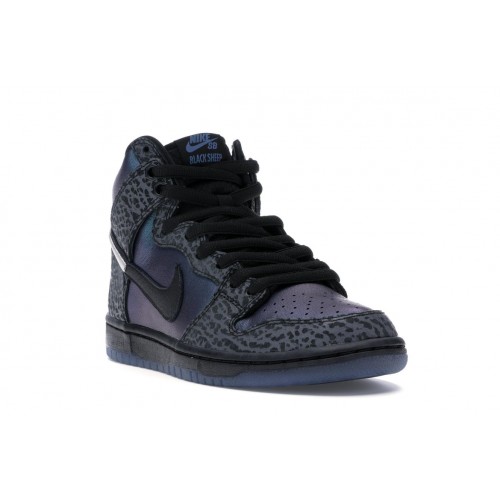 Кроссы Nike SB Dunk High Black Sheep Hornet - мужская сетка размеров