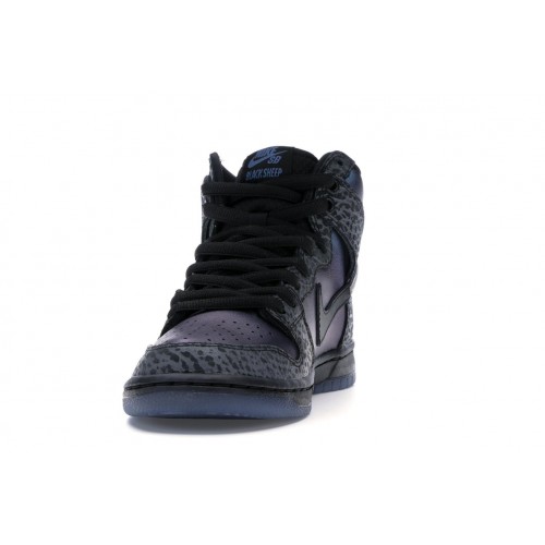 Кроссы Nike SB Dunk High Black Sheep Hornet - мужская сетка размеров