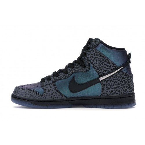 Кроссы Nike SB Dunk High Black Sheep Hornet - мужская сетка размеров