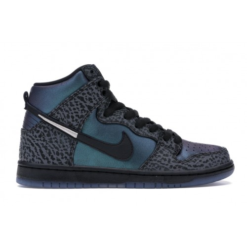 Кроссы Nike SB Dunk High Black Sheep Hornet - мужская сетка размеров