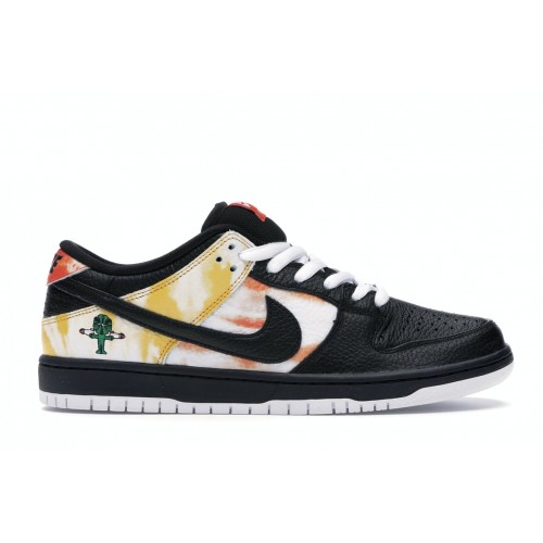 Кроссы Nike SB Dunk Low Raygun Tie-Dye Black - мужская сетка размеров