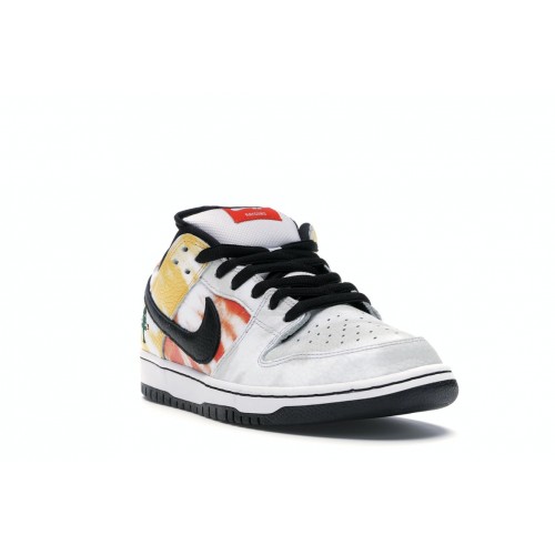 Кроссы Nike SB Dunk Low Raygun Tie-Dye White - мужская сетка размеров