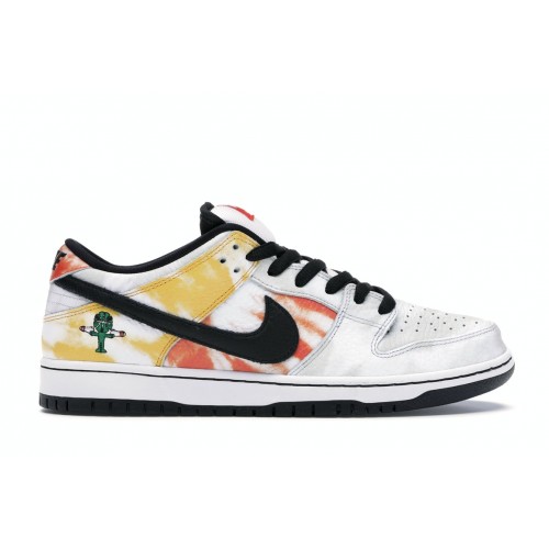 Кроссы Nike SB Dunk Low Raygun Tie-Dye White - мужская сетка размеров