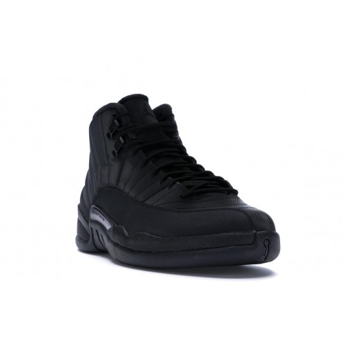 Кроссы Jordan 12 Retro Winter Black - мужская сетка размеров