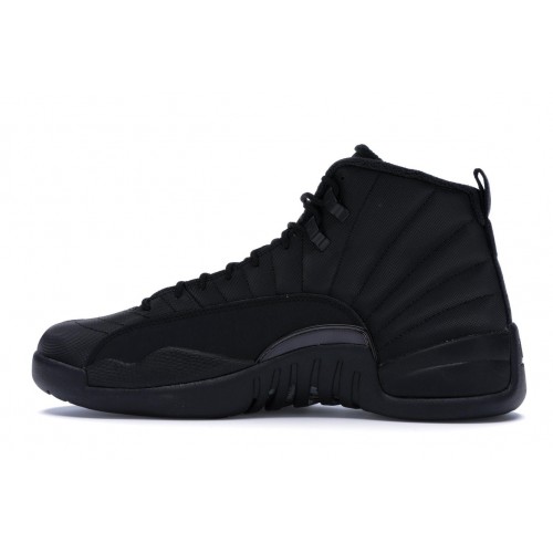 Кроссы Jordan 12 Retro Winter Black - мужская сетка размеров