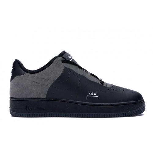 Кроссы Nike Air Force 1 Low A Cold Wall Black - мужская сетка размеров