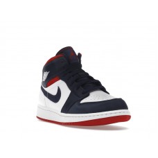 Подростковые Jordan 1 Mid SE USA (GS)