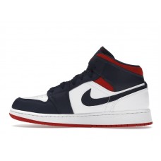 Подростковые Jordan 1 Mid SE USA (GS)