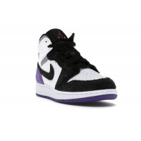 Подростковые Jordan 1 Mid SE Purple (GS)