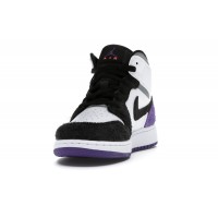 Подростковые Jordan 1 Mid SE Purple (GS)