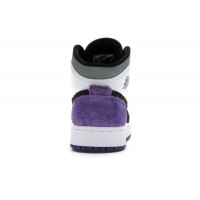 Подростковые Jordan 1 Mid SE Purple (GS)