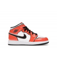 Подростковые Jordan 1 Mid Turf Orange (GS)