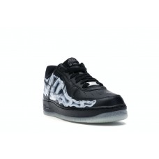 Кроссовки Nike Air Force 1 Low Black Skeleton Halloween (2019)