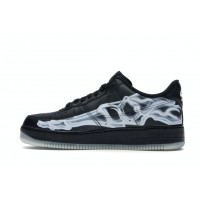 Кроссовки Nike Air Force 1 Low Black Skeleton Halloween (2019)