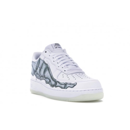 Кроссы Nike Air Force 1 Low Skeleton Halloween (2018) - мужская сетка размеров