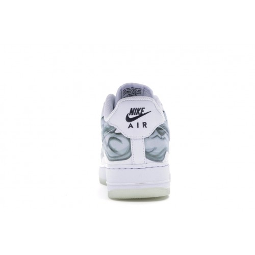 Кроссы Nike Air Force 1 Low Skeleton Halloween (2018) - мужская сетка размеров