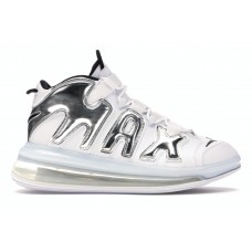 Кроссовки Nike Air More Uptempo 720 White Metallic Silver