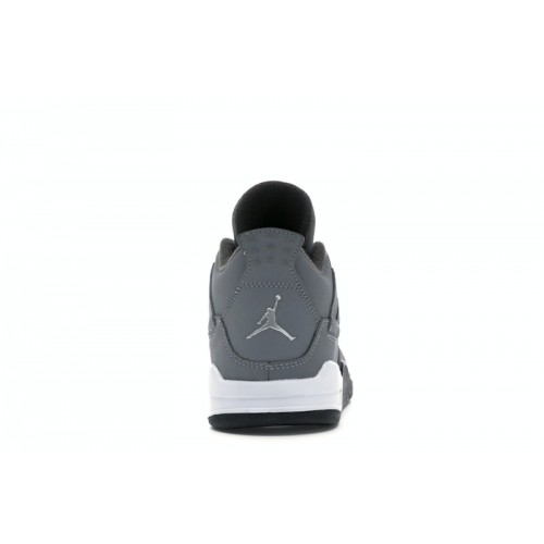 Кроссы Jordan 4 Retro Cool Grey (2019) (PS) - детская сетка размеров