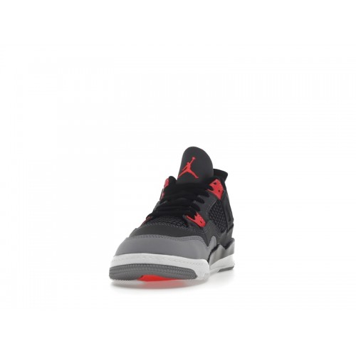 Кроссы Jordan 4 Retro Infrared (PS) - детская сетка размеров