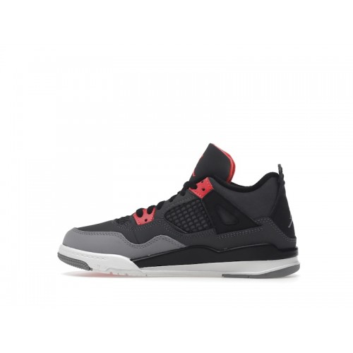 Кроссы Jordan 4 Retro Infrared (PS) - детская сетка размеров