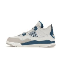 Детские Jordan 4 Retro Military Blue (2024) (PS)
